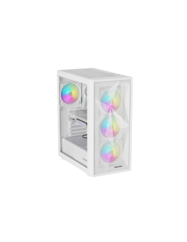 GENESIS Diaxid 605 ARGB Midi Tower Blanco