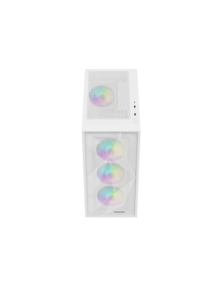 GENESIS Diaxid 605 ARGB Midi Tower Blanco