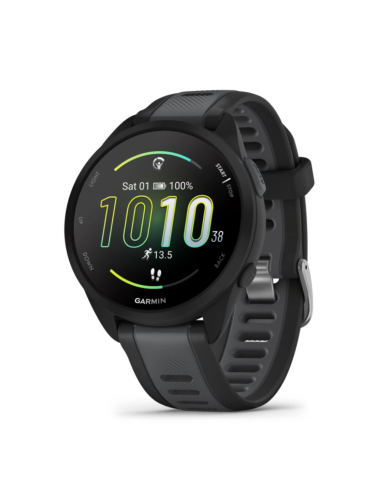 Garmin Forerunner 165 3,05 cm (1.2") AMOLED Digital 390 x 390 Pixeles Pantalla táctil Negro GPS (satélite)