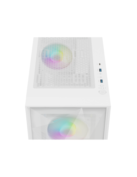 GENESIS Diaxid 605 ARGB Midi Tower Blanco