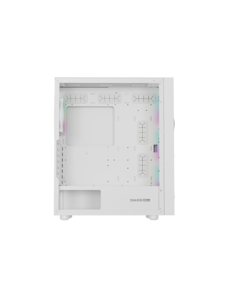 GENESIS Diaxid 605 ARGB Midi Tower Blanco
