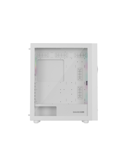 GENESIS Diaxid 605 ARGB Midi Tower Blanco
