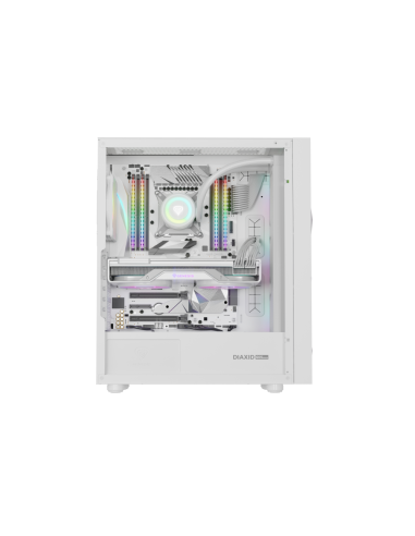 GENESIS Diaxid 605 ARGB Midi Tower Blanco