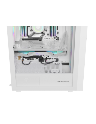 GENESIS Diaxid 605 ARGB Midi Tower Blanco