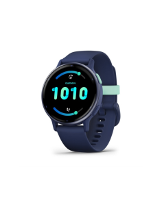Garmin Vivoactive 5 3,05 cm (1.2") AMOLED 42 mm Digital 390 x 390 Pixeles Pantalla táctil Azul Wifi GPS (satélite)