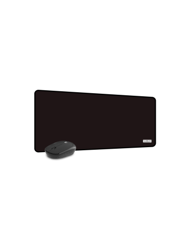 SUBBLIM Alfombrilla con Ratón Harmony Pack Mousepad XL + Wireless Mouse Black
