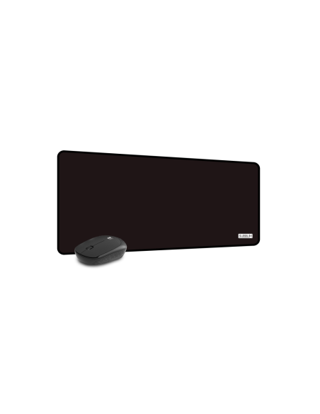 SUBBLIM Alfombrilla con Ratón Harmony Pack Mousepad XL + Wireless Mouse Black