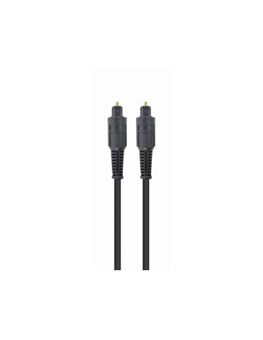 Gembird Toslink, 2m cable de audio Negro