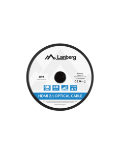 Lanberg CA-HDMI-30FB-0100-BK cable HDMI 10 m HDMI tipo A (Estándar) Negro