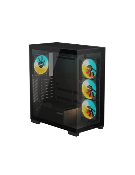 GIGABYTE C500 PANORAMIC STEALTH Midi Tower Negro