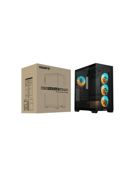 GIGABYTE C500 PANORAMIC STEALTH Midi Tower Negro