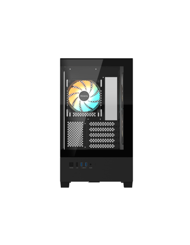 GIGABYTE C201 PANORAMIC Midi Tower Negro