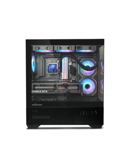 Zalman CHRONIX BLACK Midi Tower Negro