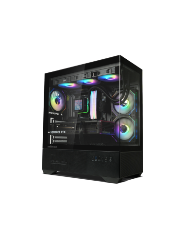 Zalman CHRONIX BLACK Midi Tower Negro