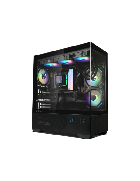 Zalman CHRONIX BLACK Midi Tower Negro