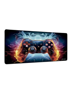 SUBBLIM GameCore XL Alfombrilla de ratón para juegos Negro, Multicolor