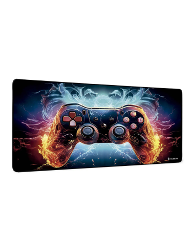 SUBBLIM GameCore XL Alfombrilla de ratón para juegos Negro, Multicolor