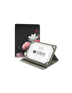 SUBBLIM Funda Tablet Universal TRENDY CASE ROSAS 11"