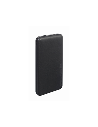Gembird PB10-02 batería externa Polímero de litio 10000 mAh Negro