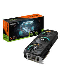 GIGABYTE GeForce RTX 5070 Ti GAMING OC 16G Tarjeta Gráfica - 16GB GDDR7, 256 bits, PCI-E 5.0, 2588 MHz Core Clock, 3 x DP 2.1a, 