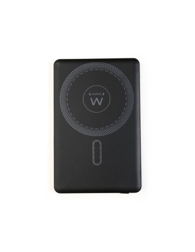 Ewent EW1160 batería externa Polímero de litio Cargador inalámbrico Negro