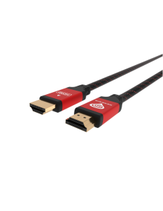 GENESIS NKA-0787 cable HDMI 3 m HDMI tipo A (Estándar) Negro, Rojo