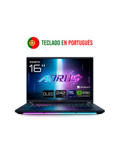 GIGABYTE AORUS MASTER 16 BZHC6PTE64SP ordenador portatil Intel Core Ultra 9 275HX Portátil 40,6 cm (16") WQXGA 32 GB DDR5-SDRAM 