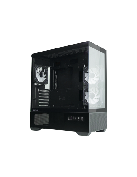 Zalman CHRONIX BLACK Midi Tower Negro