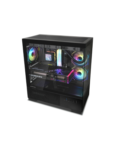 Zalman CHRONIX BLACK Midi Tower Negro