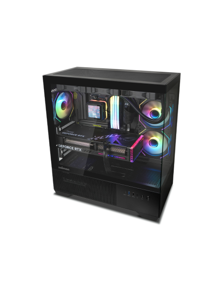 Zalman CHRONIX BLACK Midi Tower Negro