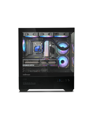Zalman CHRONIX BLACK Midi Tower Negro