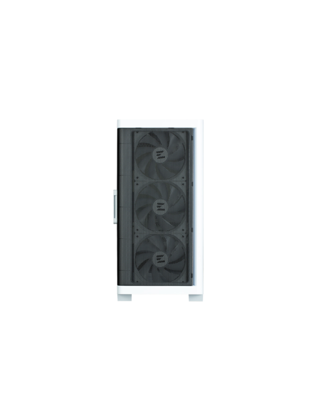 Zalman M4 WHITE carcasa de ordenador Mini Tower Negro, Blanco