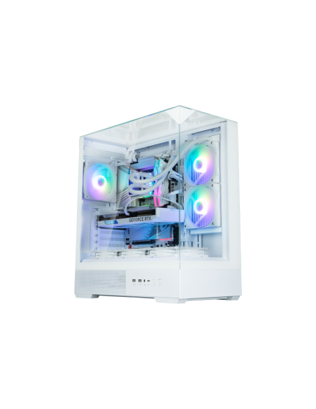 Zalman P40 Prism White Midi Tower Blanco