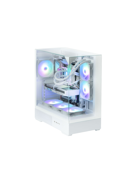 Zalman P40 Prism White Midi Tower Blanco