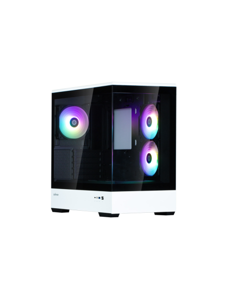 Zalman P30 BW carcasa de ordenador Mini Tower Negro