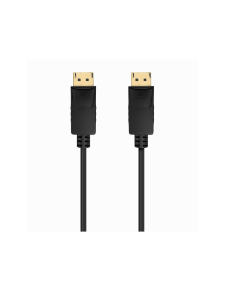 AISENS Cable DISPLAYPORT V1.2 CCS 4K@60Hz, DP/M-DP/M, Negro, 1.5m