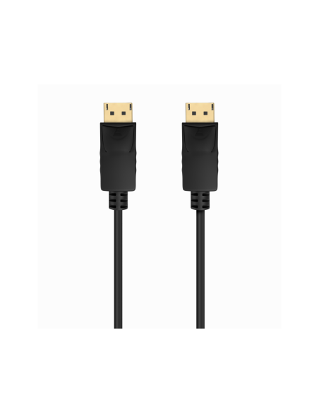 AISENS Cable DISPLAYPORT V1.2 CCS 4K@60Hz, DP/M-DP/M, Negro, 3.0m