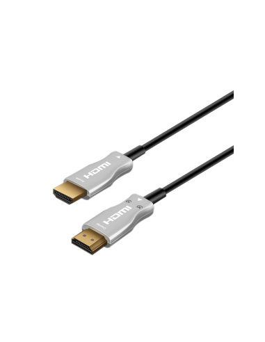 AISENS Cable HDMI V2.0 AOC Premium alta velocidad / HEC 4k@60hz 18Gbps, A/M-A/M, Negro, 30 m