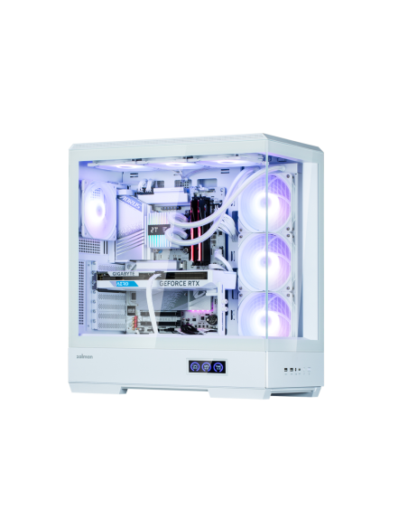 Zalman P50 DS White Midi Tower Blanco