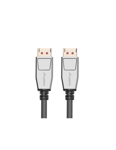 Lanberg CA-DPDP-20CU-0018-BK cable DisplayPort 1,8 m Negro, Plata