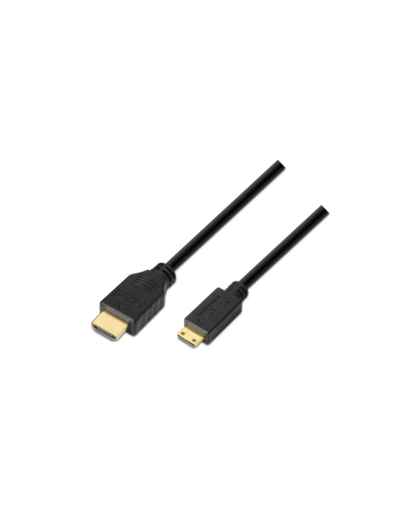 AISENS A119-0114 cable HDMI 1,8 m HDMI tipo A (Estándar) HDMI Type C (Mini) Negro