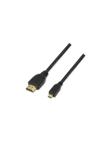 AISENS A119-0117 cable HDMI 1,8 m HDMI tipo A (Estándar) HDMI tipo D (Micro) Negro