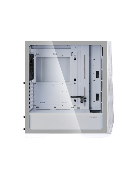 Zalman Z9 Iceberg ATX Mid Tower PC Case, White fan Midi Tower Blanco