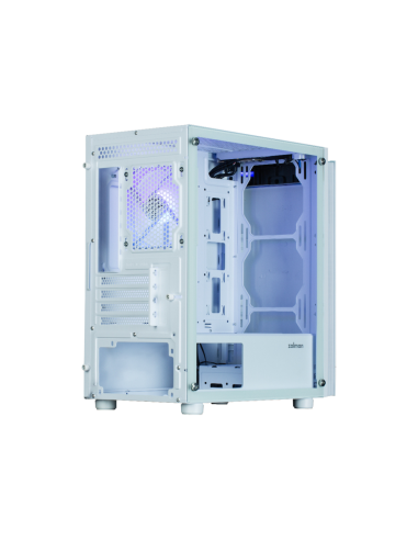 Zalman T4 PLUS Mini Tower Blanco