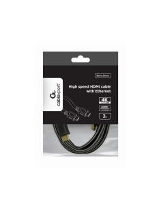 Gembird CC-HDMI4L-10 cable HDMI 3 m HDMI tipo A (Estándar) Negro, Naranja
