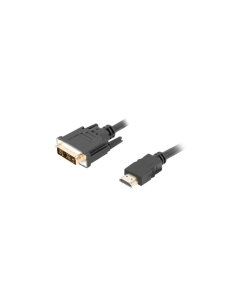 Lanberg CA-HDDV-10CC-0030-BK adaptador de cable de vídeo 3 m HDMI tipo A (Estándar) DVI-D Negro