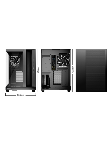 be quiet! Light Base 500 Midi Tower Negro