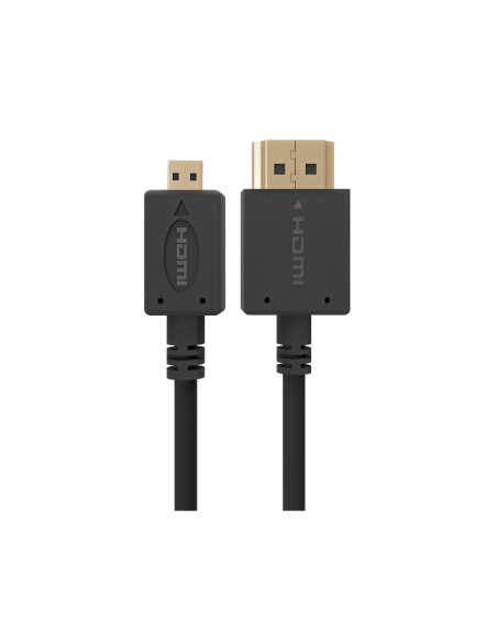 Gembird 3m HDMI-M/micro HDMI-M cable HDMI HDMI tipo A (Estándar) HDMI tipo D (Micro) Negro