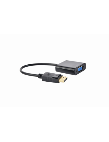 Gembird A-DPM-VGAF-02 adaptador de cable de vídeo 0,15 m VGA (D-Sub) DisplayPort Negro