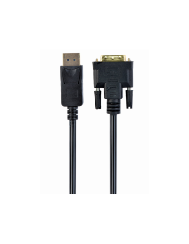 Gembird CC-DPM-DVIM-6 adaptador de cable de vídeo 1,8 m DisplayPort DVI Negro